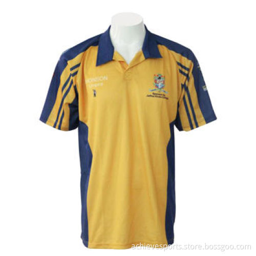 Dry fit custom club polo shirt, made of 100% polyester material